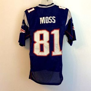 Vintage NFL Randy Moss New England Patriots Jersey Size S